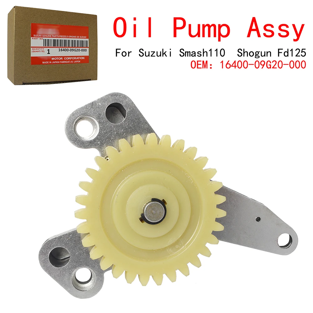 

Pompa Oli Pump Assy For Suzuki SMASH110 SHOGUN FD 125 16400-09G20-000