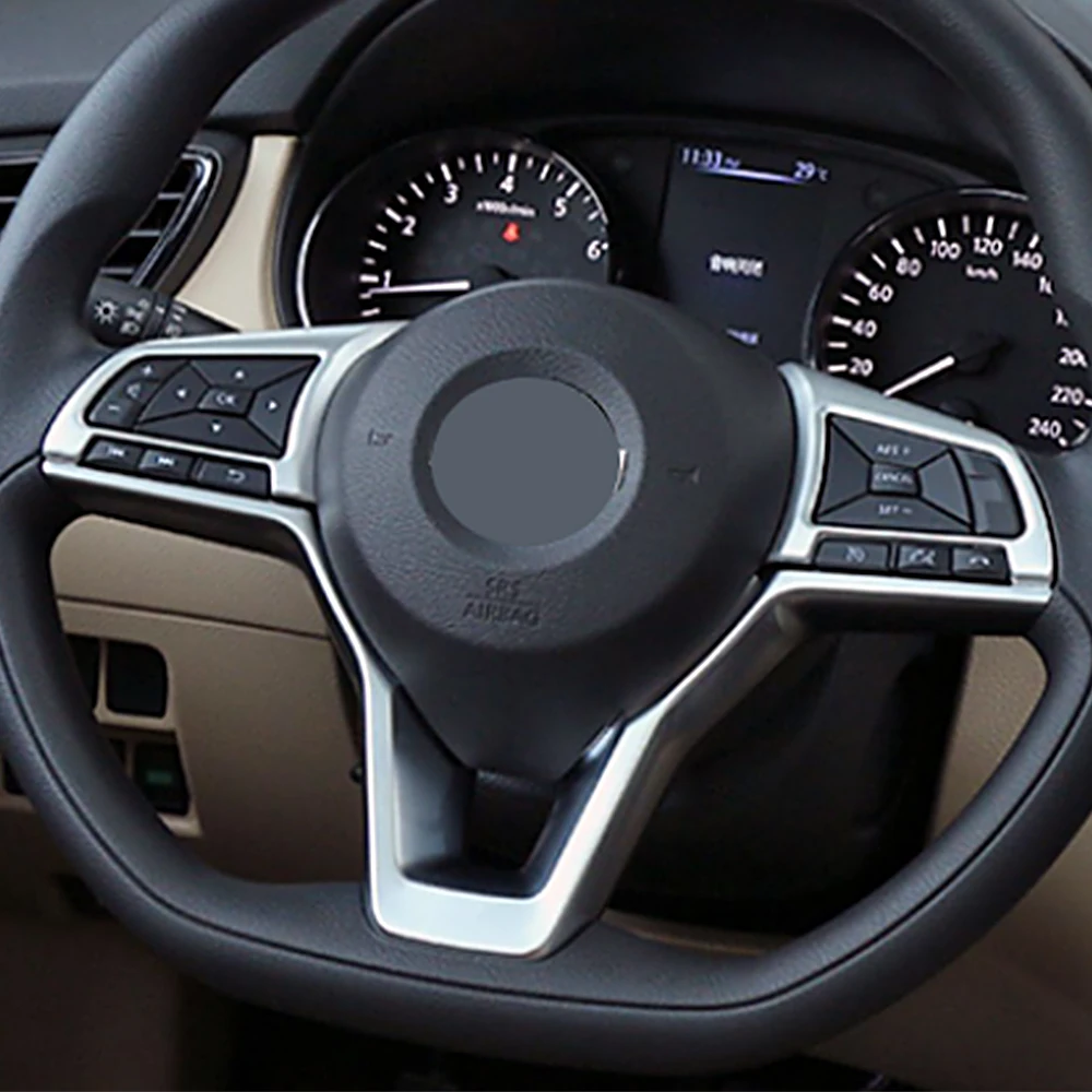 

Кнопка переключения рулевого колеса для Nissan Sentra 2020 2021, чехол с блестками, украшение интерьера, аксессуары, Матовая Серебристая Наклейка