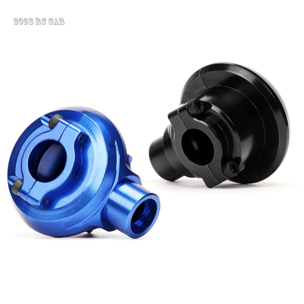 #5380 1/10 Custodia Differenziale In Alluminio Con Viti Per Auto Rc 1:10 Traxxas Revo 3.3 53097-3 Slayer Pro 4X4 59076-3