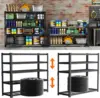 Garage Shelving, 3300 LBS Capacity Storage Shelves Heavy Duty 5 Tier Adjustable Metal Organizer Wire Rack 60"L x 24"W x 78"H 4