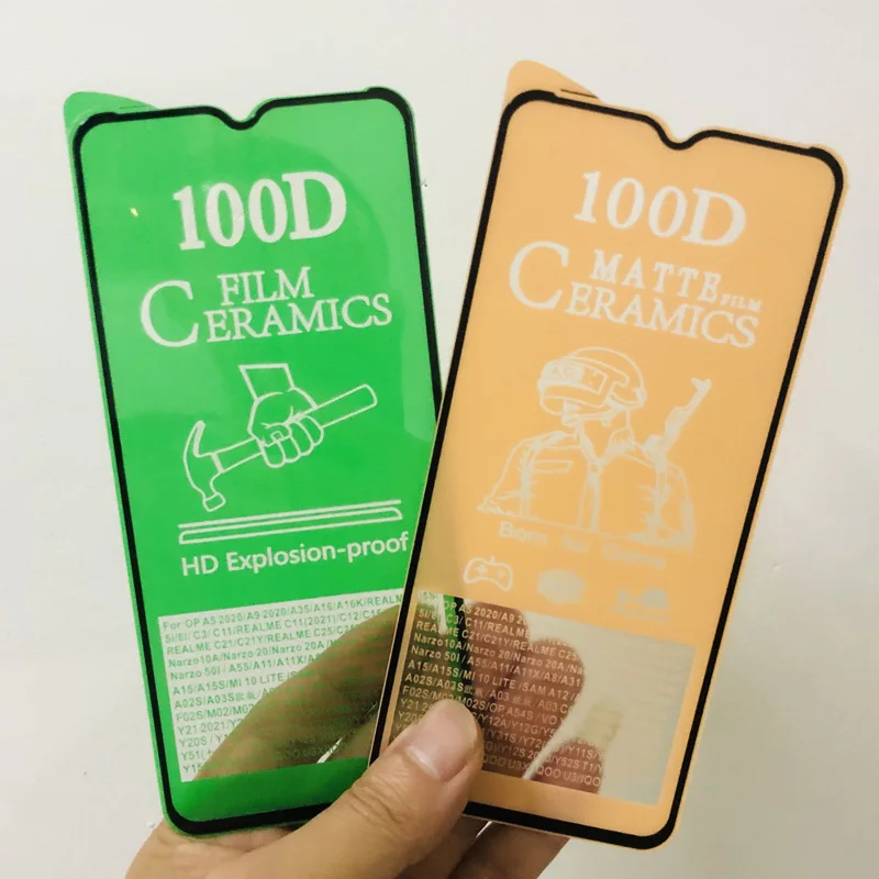 50Pcs/Lot HD Clear Soft Ceramic Matte Protective Film For Samsung Galaxy A14 A24 A34 A54 A04 Core A04E Screen Protector Glass