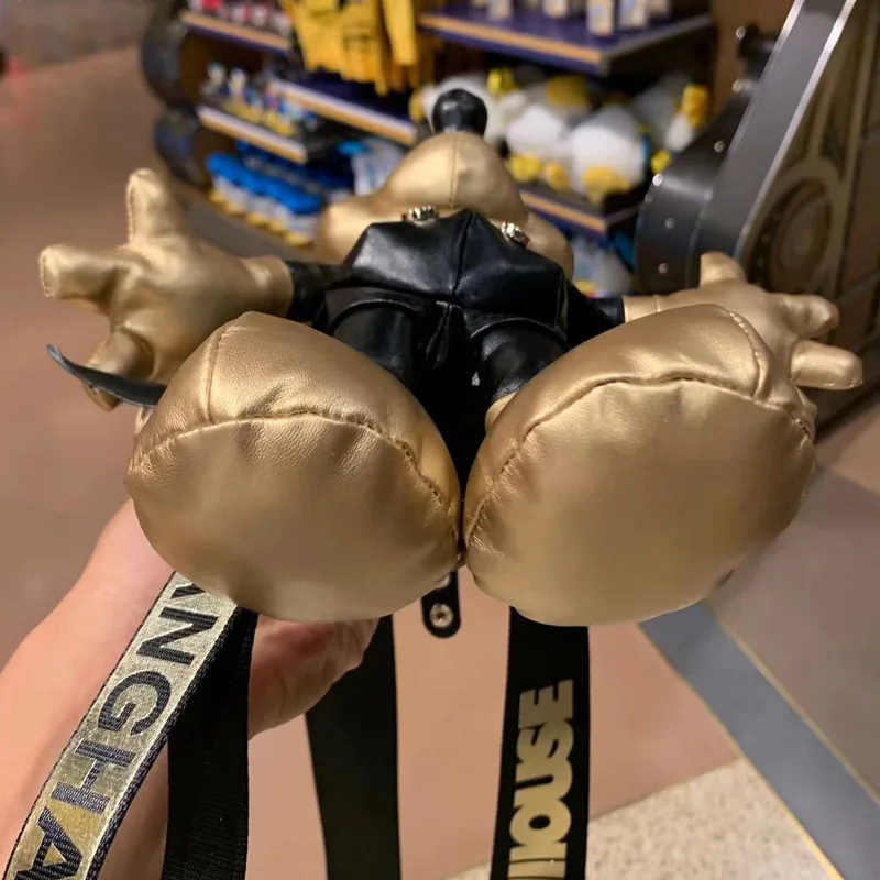 Disney Mickey Doll Phone Storage Bag Shanghai Disneyland Golden Years Mickey Mouse Cute Shoulder Bag Mobile Phone Bag 6