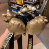Disney Mickey Doll Phone Storage Bag Shanghai Disneyland Golden Years Mickey Mouse Cute Shoulder Bag Mobile Phone Bag 6