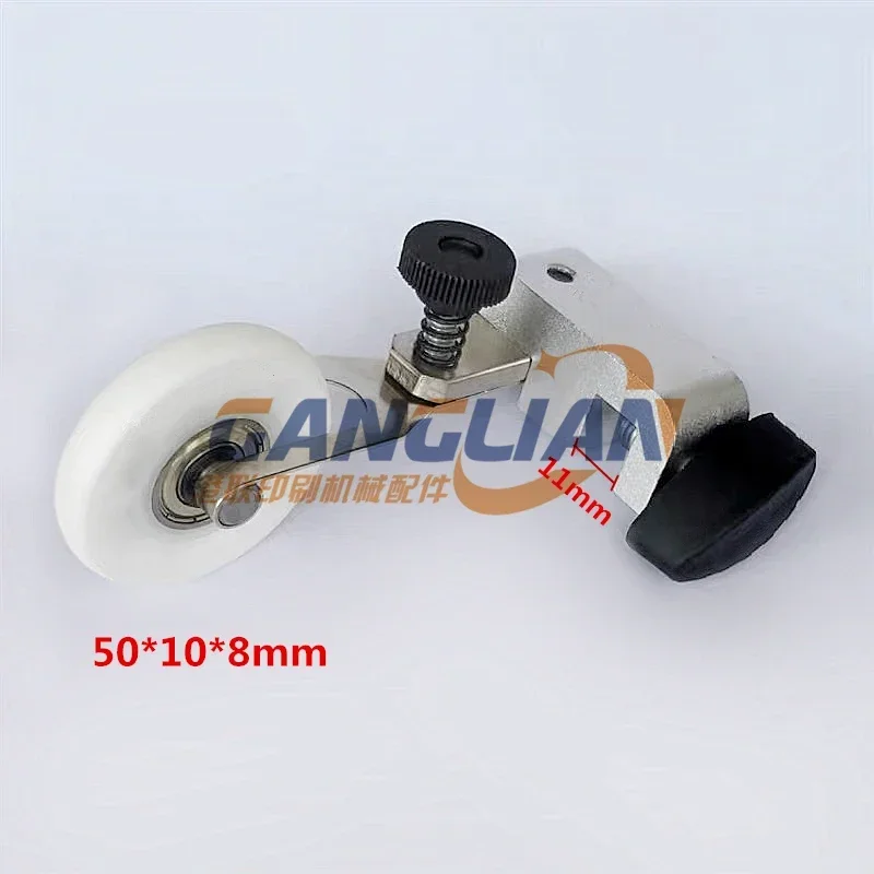 1 Pair Rubber Wheel Brush Wheel For Laminating Machine Gilding Press Hot stamping Die Cutting Printing