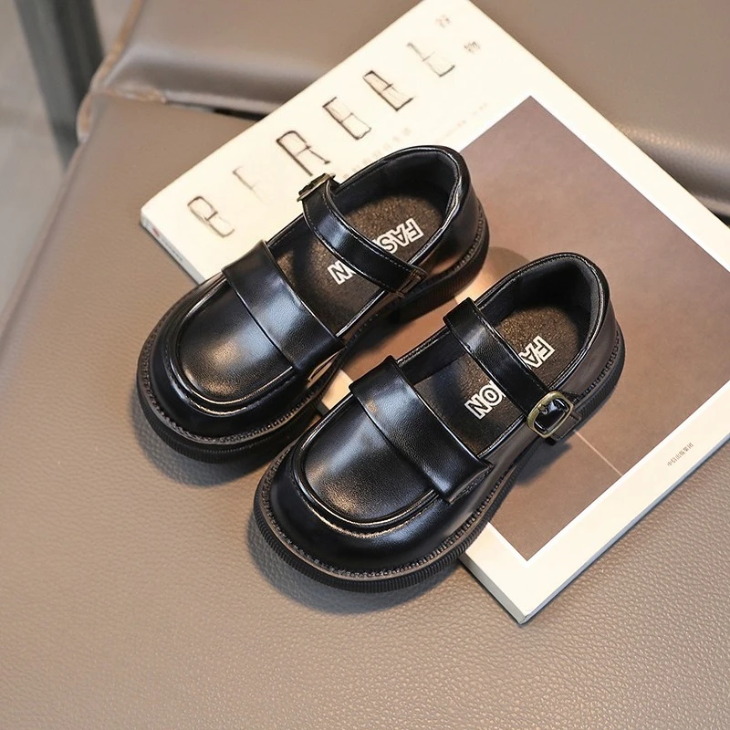 Girls Soft Sole Classic School Shoes