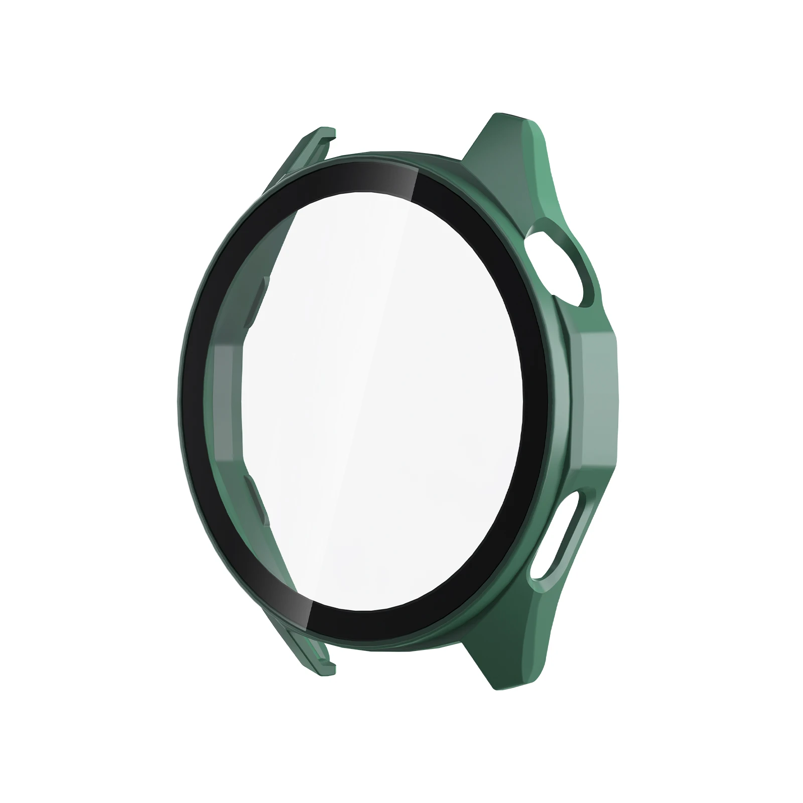 Enhanced Protective Smartwatch Shell and Screen Protector with Tempered Glass
