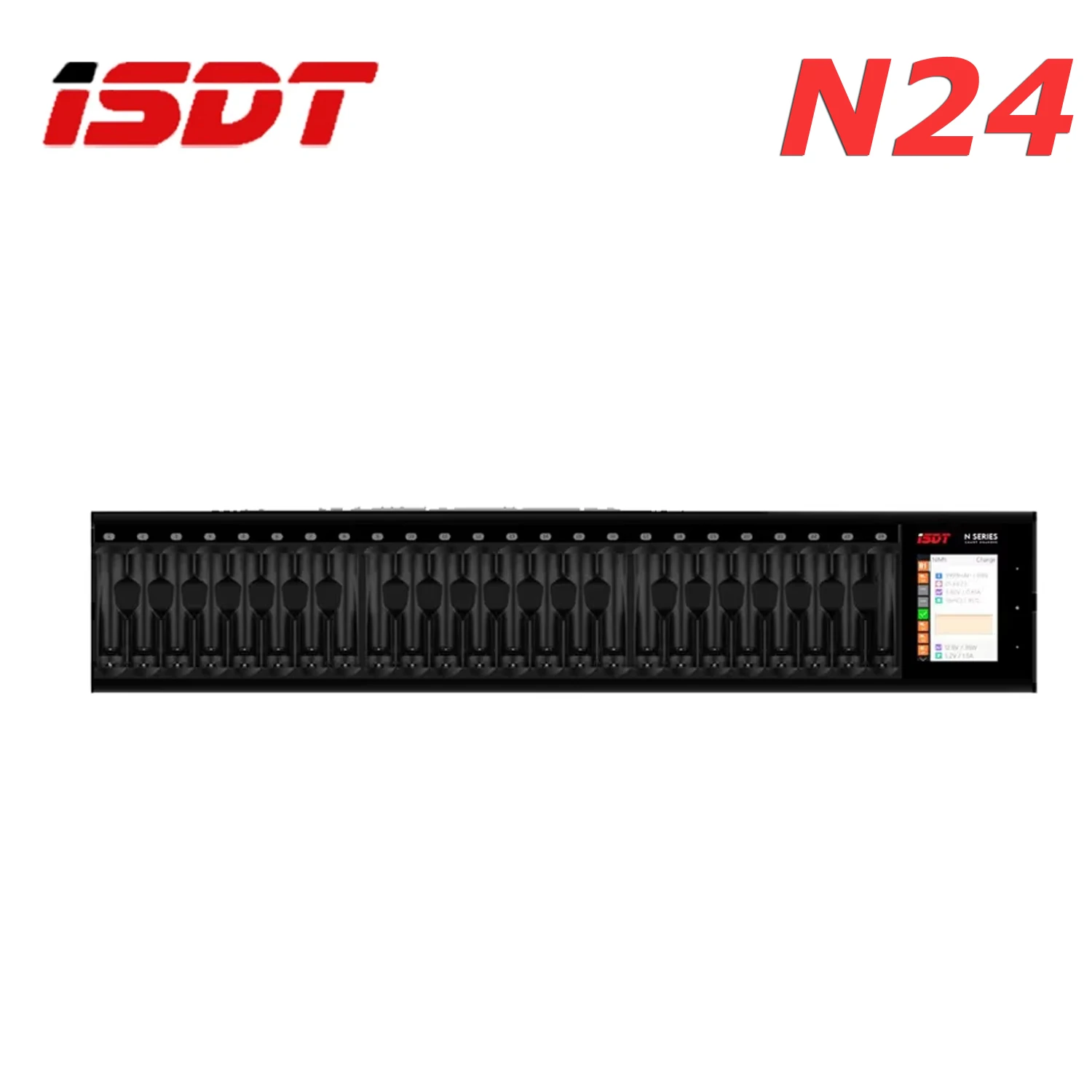 ISDT N8 18 Вт/N16 36 Вт/N24 48 Вт 5-12 В AA AAA Зарядное устройство DC Smart Зарядное устройство для Li-lon LiHv Ni-MH Ni-Cd LiFePO4 аккумулятора thumbnail 4