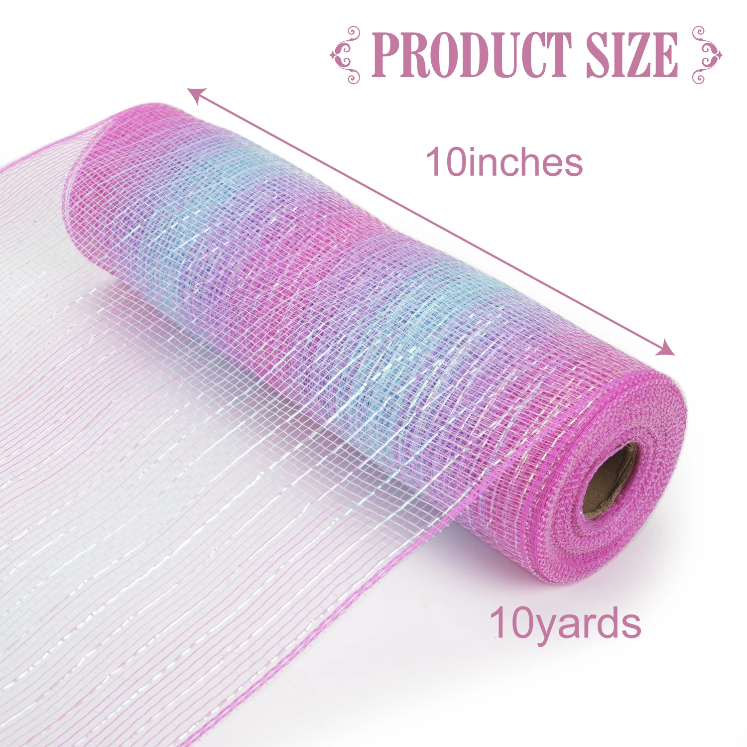 Metallic Mesh Ribbon Set 2