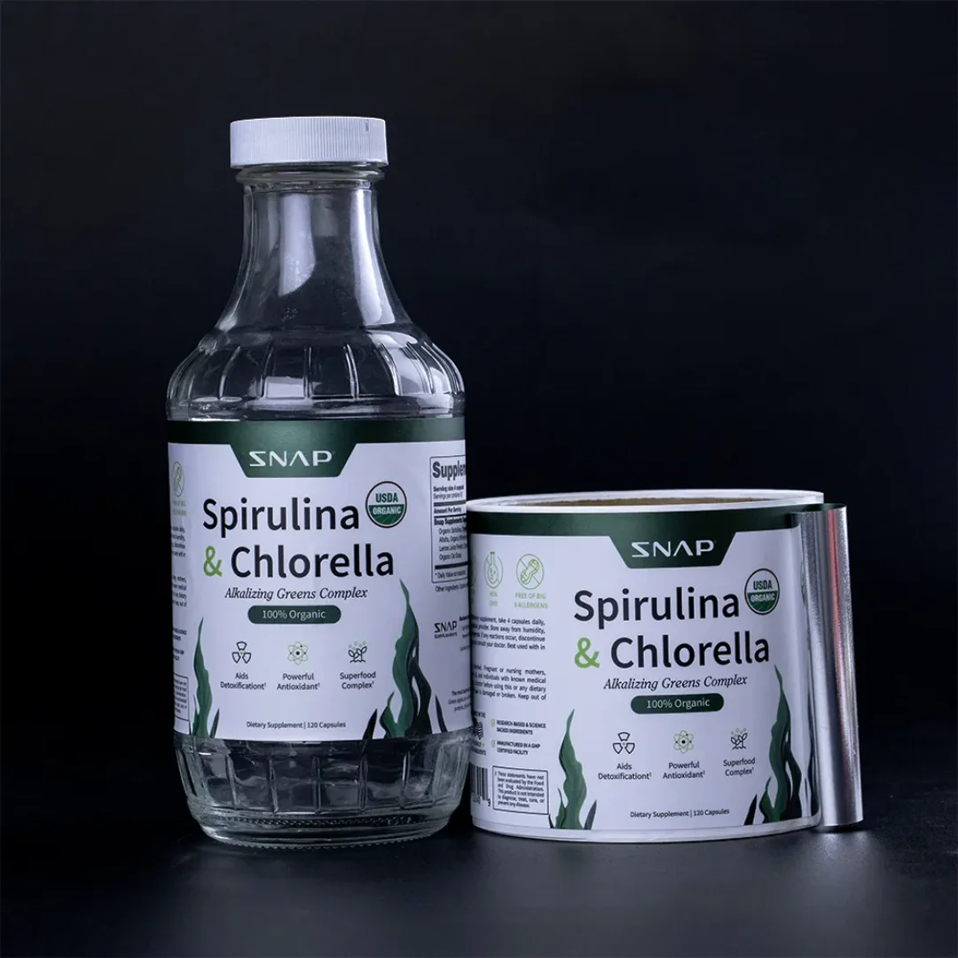 Etichette per prodotti cosmetici e per la cura della pelle impermeabili e resistenti all'olio Adesivi per prodotti di bellezza personalizzabili per l'imballaggio