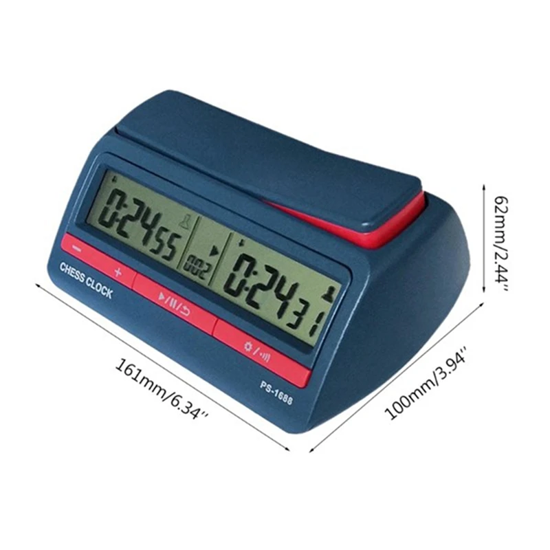 Professional Advanced Chess Digital Timer Chess Clock Game Clock Count Up Down Board PS-digital chess clock