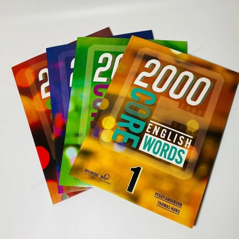 2000 Core English Words Level 1 4 Common Words Dictionary of English