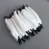 Wholesale Automobiles Dual Heads 3.0/2.5mm ShoeLace Type Organic Cotton Orange Black L120/100mm Bacon Replacement Car Prime Wipe 3