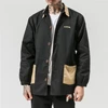 Japanese Style Harajuku Jacket Men Fashion Patchwork Jackets Coats Male Vintage Button Jacket 3