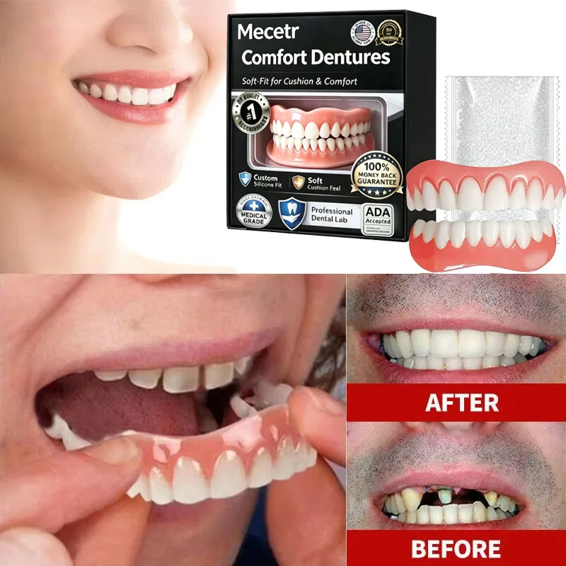 Adult Adjustable Dentures Teeth Set Fake Teeth Portable Wholesale Full Mouth Denture Sample Models and Elderly Full Mouth - 3