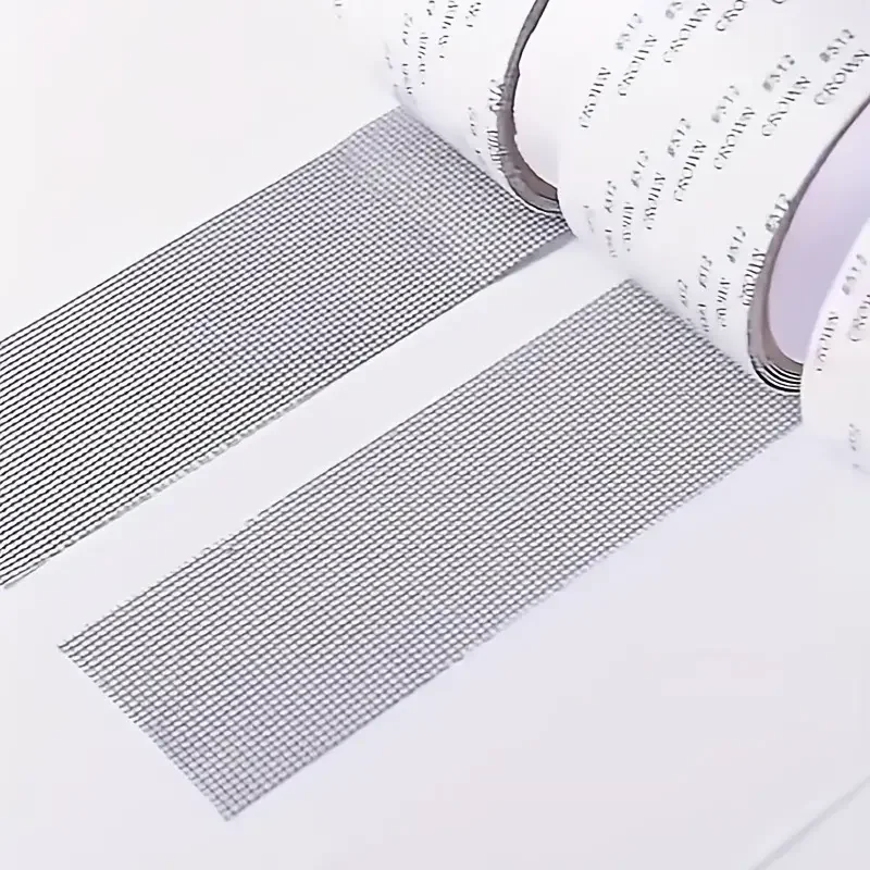 Window Screen Tape 5/10cm Width Window Mosquito Net Repair Tape Self-Adhesive Window Screen Repair Patch Anti-Insect Fly Mesh Broken Holes Tape