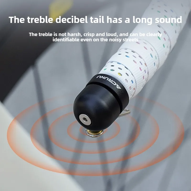 Aluminum Alloy Bicycle Safety Bell 110dB Loud Mini Horn