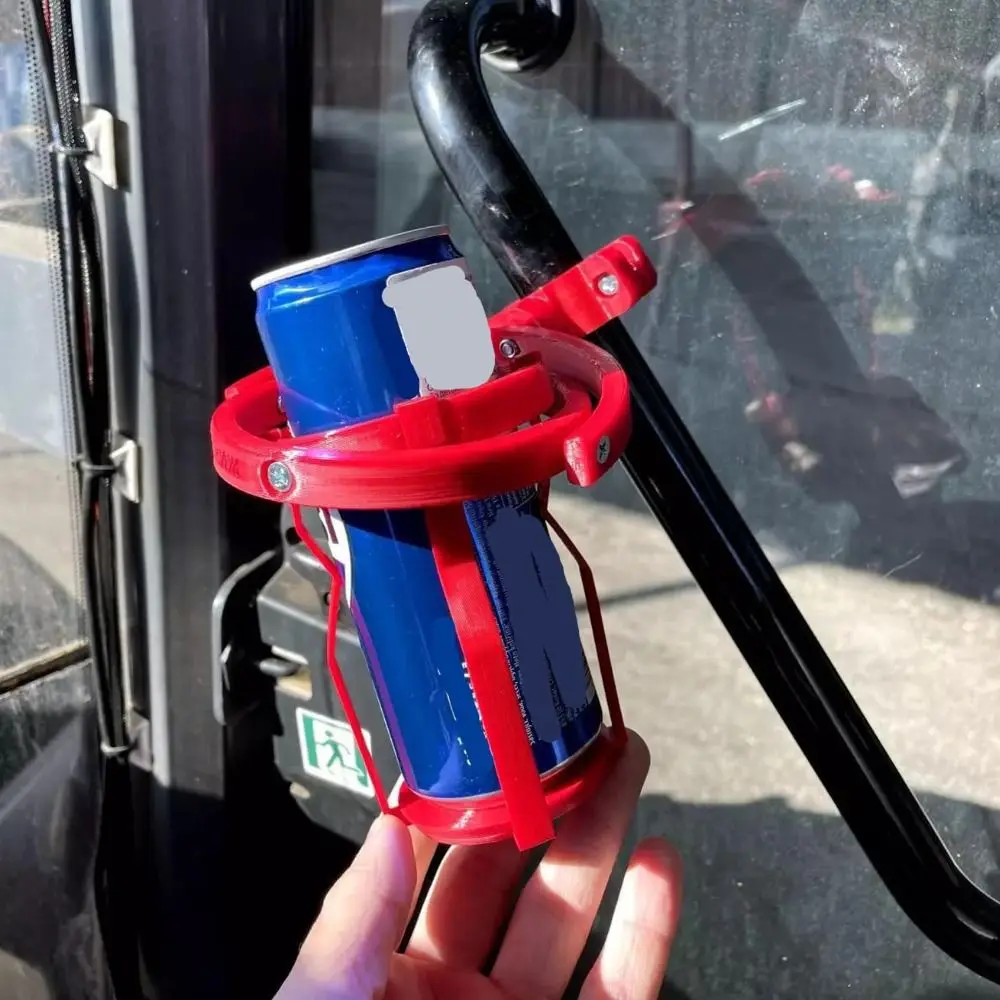 No Spill Gyroscopic Cup Holder Adjustable Clip Hanging 3D Motorcycle Drink Holder Multifunctional Self Leveling Cup Clamp