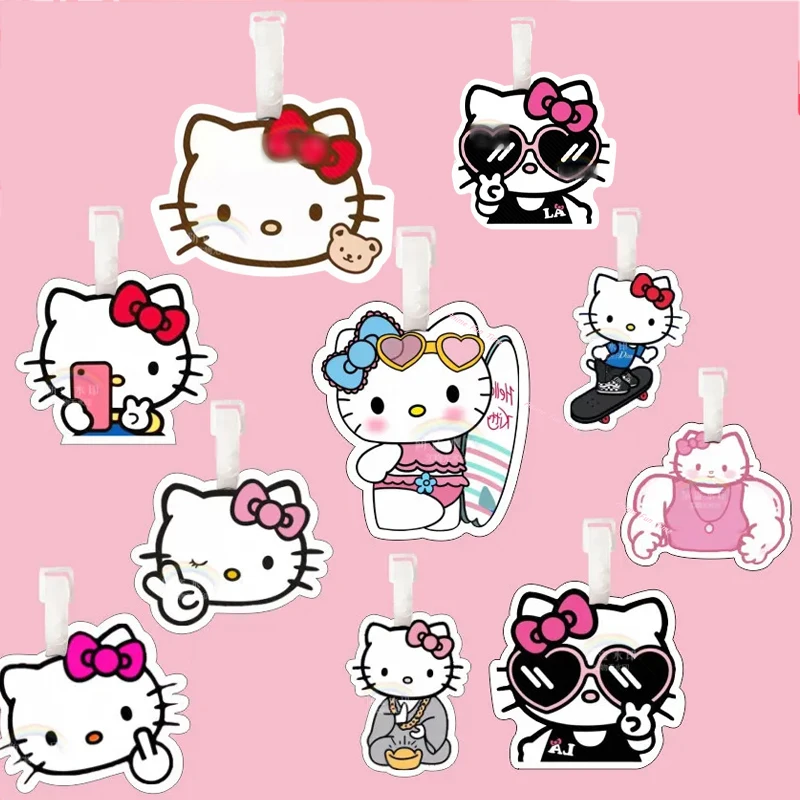 

Ярлык для багажа с рисунком Hello Kitty