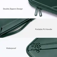 MOSISO pochette d'ordinateur pour MacBook 13 14 15 16 pouces étui rigide pour ordinateur portable étanche antichoc artistique géométrique EVA sac à coque rigide 4