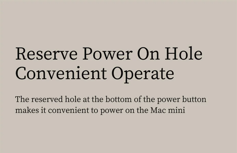 Cork Dust-Proof Stand for Mac mini M4 Eco-Friendly & Anti-Slip Hagibis