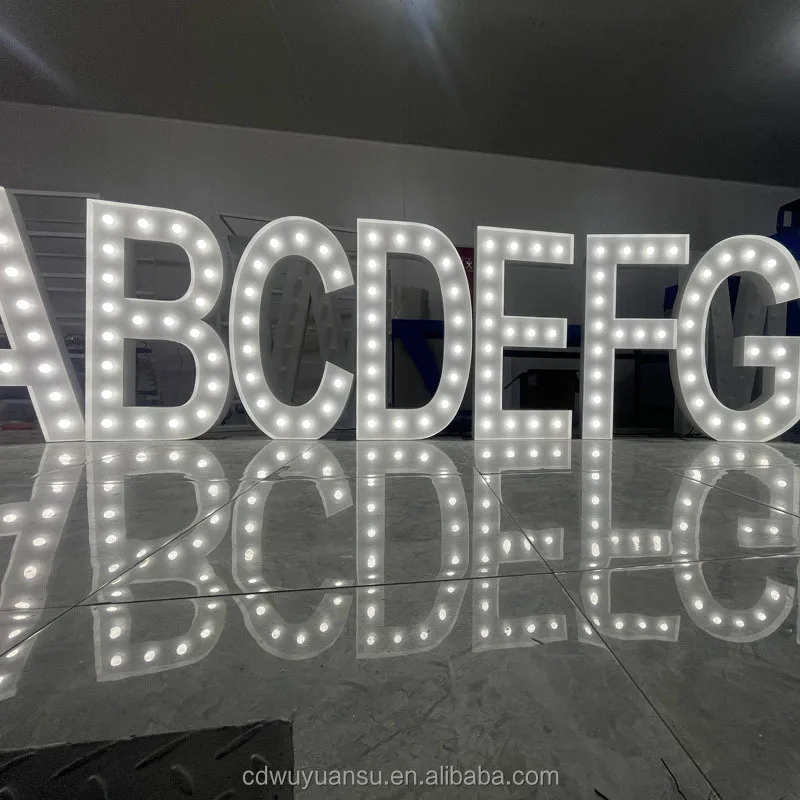 Custom 3D 3FT Marquee Letters 4FT Light up Numbers - China 3FT Marquee  Letters and 4FT Light up Numbers price