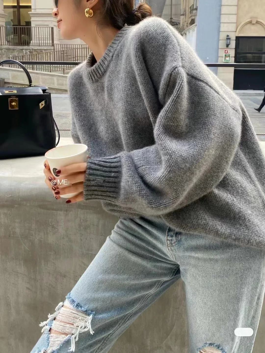 

New Wool Pullover for Autumn and Winter Crewneck Pullover Thick Sweater Jumpers