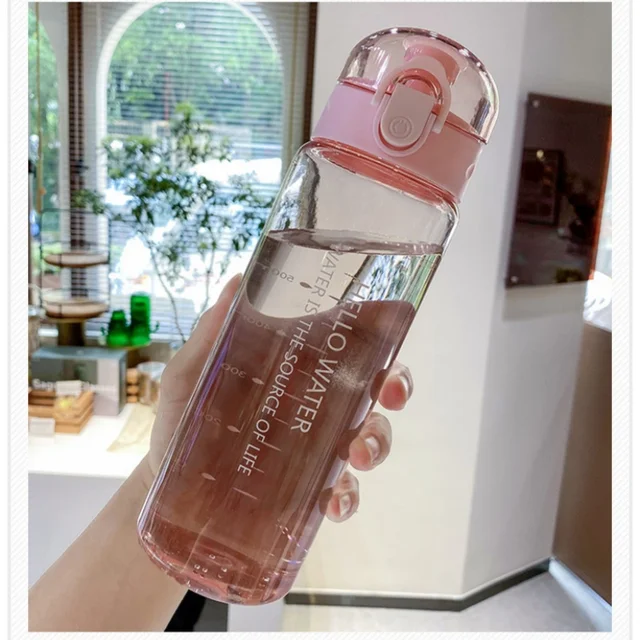 Sports Water Cups For Students Plastic Anti Fall Primary School Students Portable Summer Tea Making Cups With Portable Bottles 4