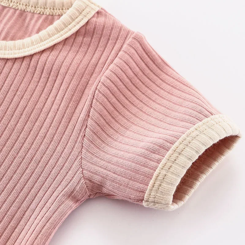 Cotton Linen Baby Romper 5