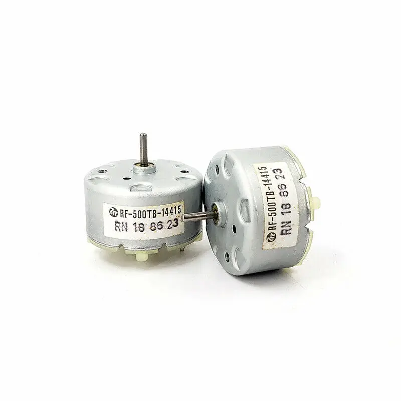 MABUCHI RF-500TB-14415 DC 5V 6V 3800RPM Mini 24mm Diameter Round