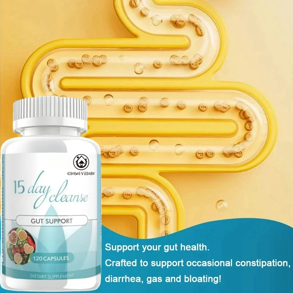 Hot Digestive Detoxification Dietary Supplement Colon Cleansing-Balancing Intestinal Organisms And Plants