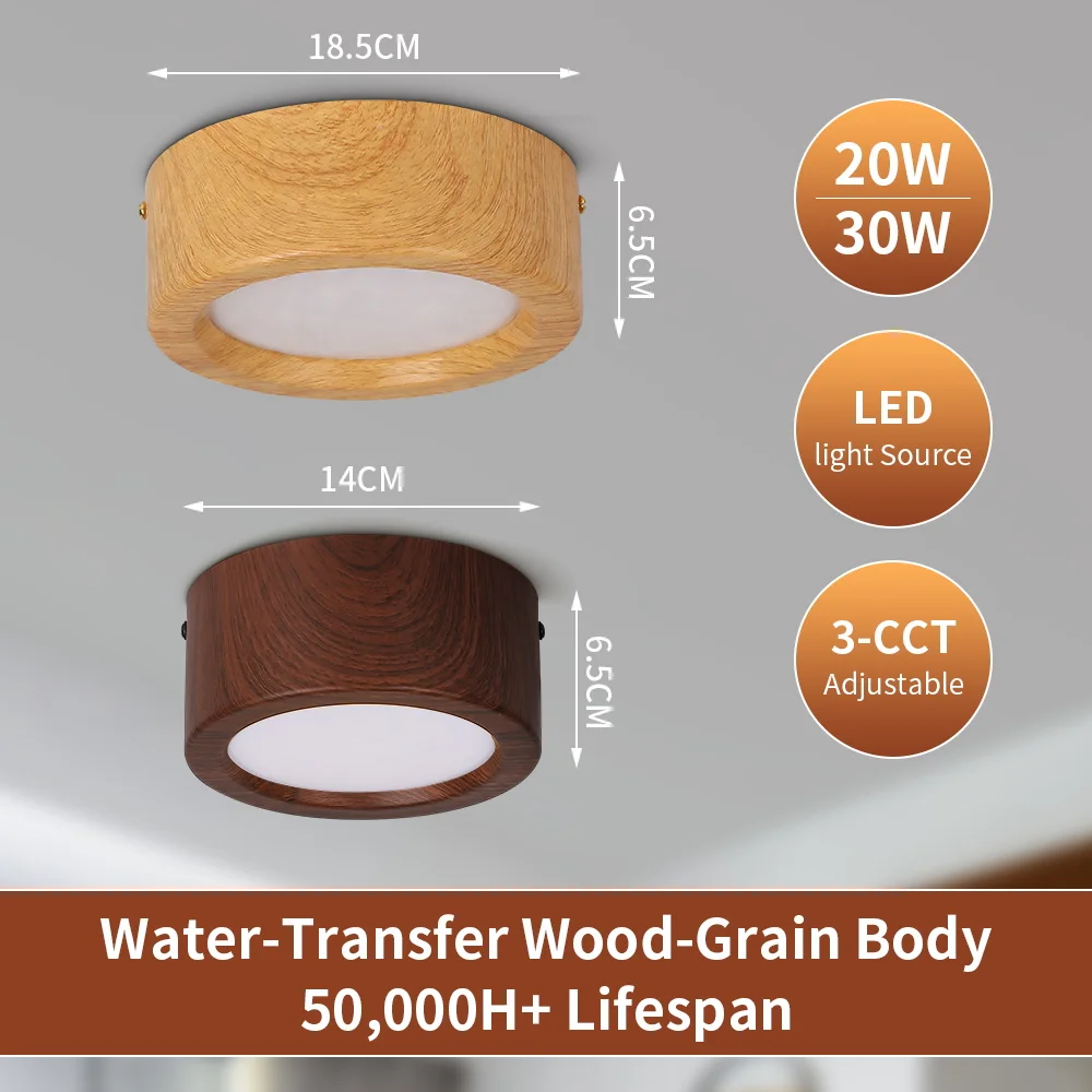 LED 다운라이트 삼색 메모리 기능 천장 조명 거실 침실 주방 패널 다운 램프 LED 스팟 220V