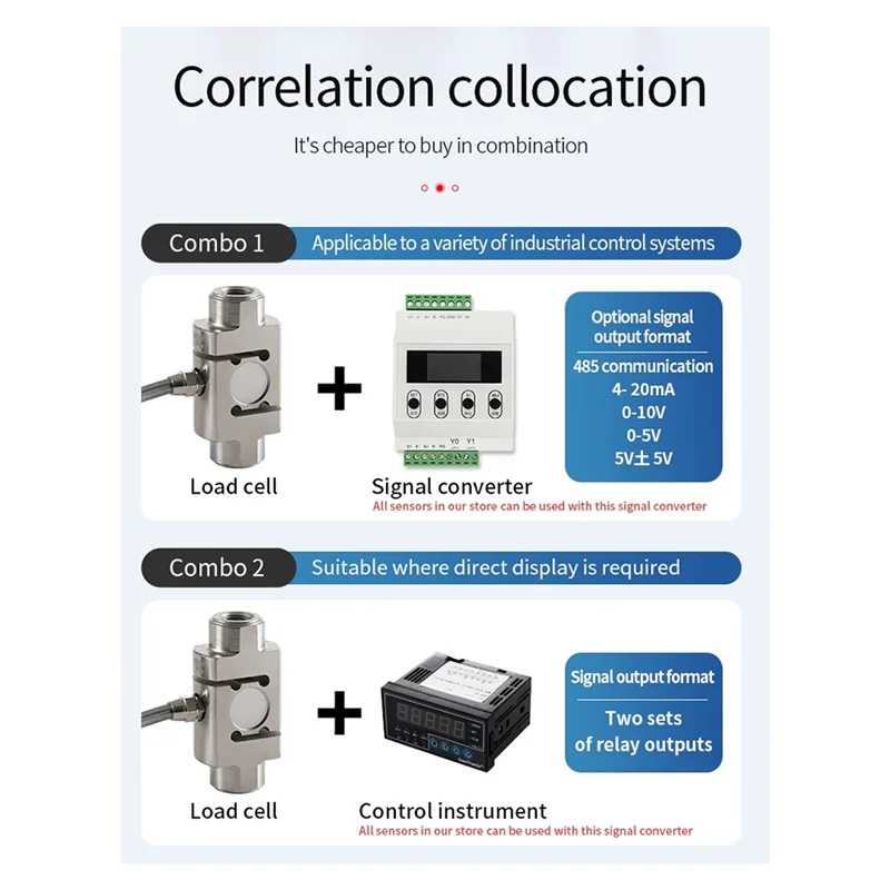 -A96Z HX711 AD 모듈 300KG S 유형 로드셀 컬럼 센서 전자 저울 무게 감지 센서