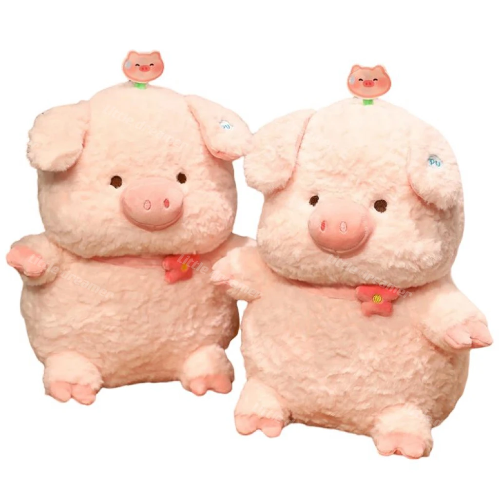 

25/35/45cm Kawaii Piggy Toys Cute Little Pig Plush Toys Plushie Pillow Stuffed Soft Dolls for Children Girls Valentine Present