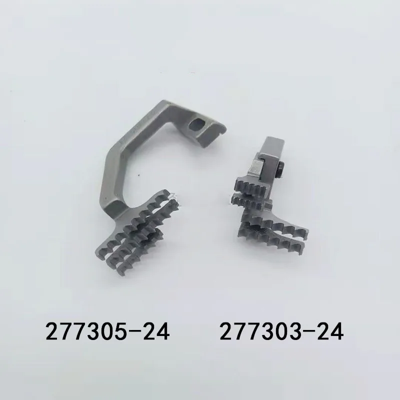 SIRUBA 988 PEGASUS EX JACK 798 Overlock Guage Set 5 Thread Needle Plate Clamp Presser Foot Feed Dog Industrial Sewing Machine 4