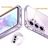 3-in-1,Airbag Case + Privacy Glass for Samsung A55 5G Soft Clear Shockproof Silicone Phone Cases Samsung Galaxy A55 Cover A55 5G 5