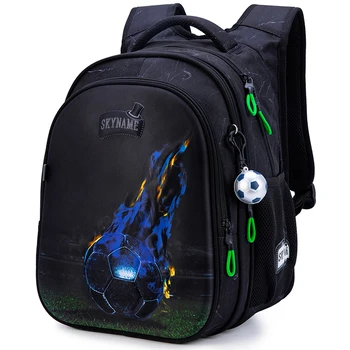 3D Orthopedic Schoolbag Backpacks Boys Football Kids Satchels Children School Bags Knapsack Mochila Escolar 2024 New Arrivals 1