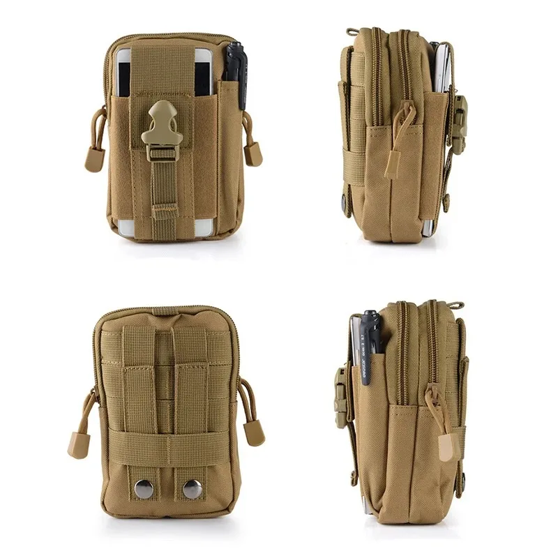 Army Tactical leg bag biker portable multi-functional leggings bag sports hanging waist bag 2