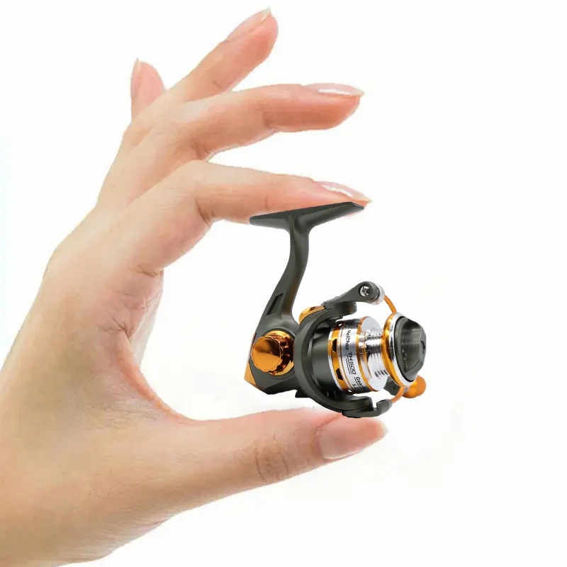 Moulinet de pêche sur glace ultraléger pour la pêche à la carpe et la pêche à la mouche