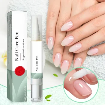 Penna per la cura delle unghie da 4 ml – Rafforza, idratare e ripara le unghie secche, debole con formula antiossidante e oli naturali