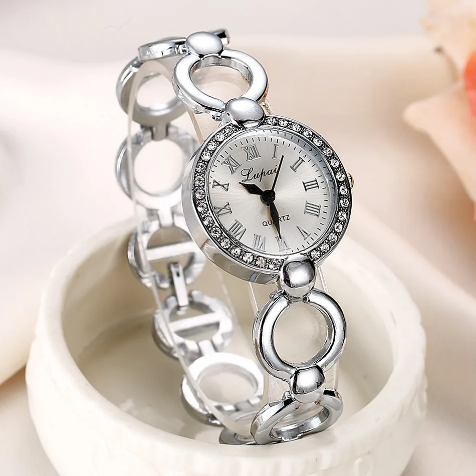 

Woman Bracelet Watch Hot Sale Luxury Watch Stainless Steel Diamond Dial Elegant Business Party Wild Relogio Feminino Reloj Mujer