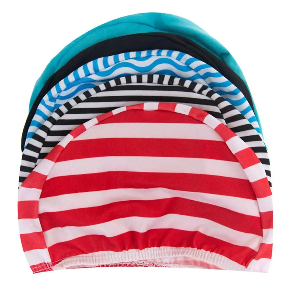 Nylon Swimming Cap Fit Children Sports Swim Pool Hat Elastic Diving For Adult Men Women | Спорт и развлечения