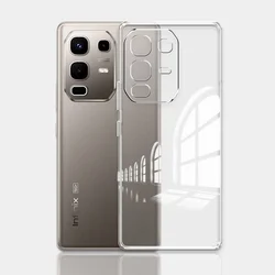 Durable Soft Silicone Shockproof Phone Case Cover for Infinix Note 50 Pro 4G (Clear)
