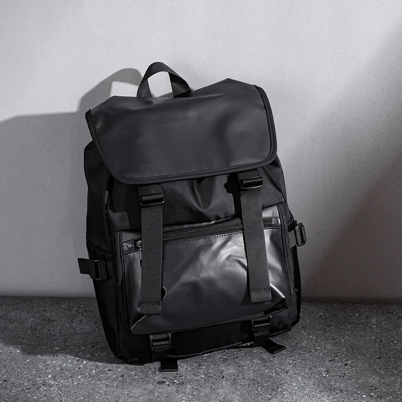Trendy College Men's Backpack Ins Commuter Business Bag Casual Laptop Bag