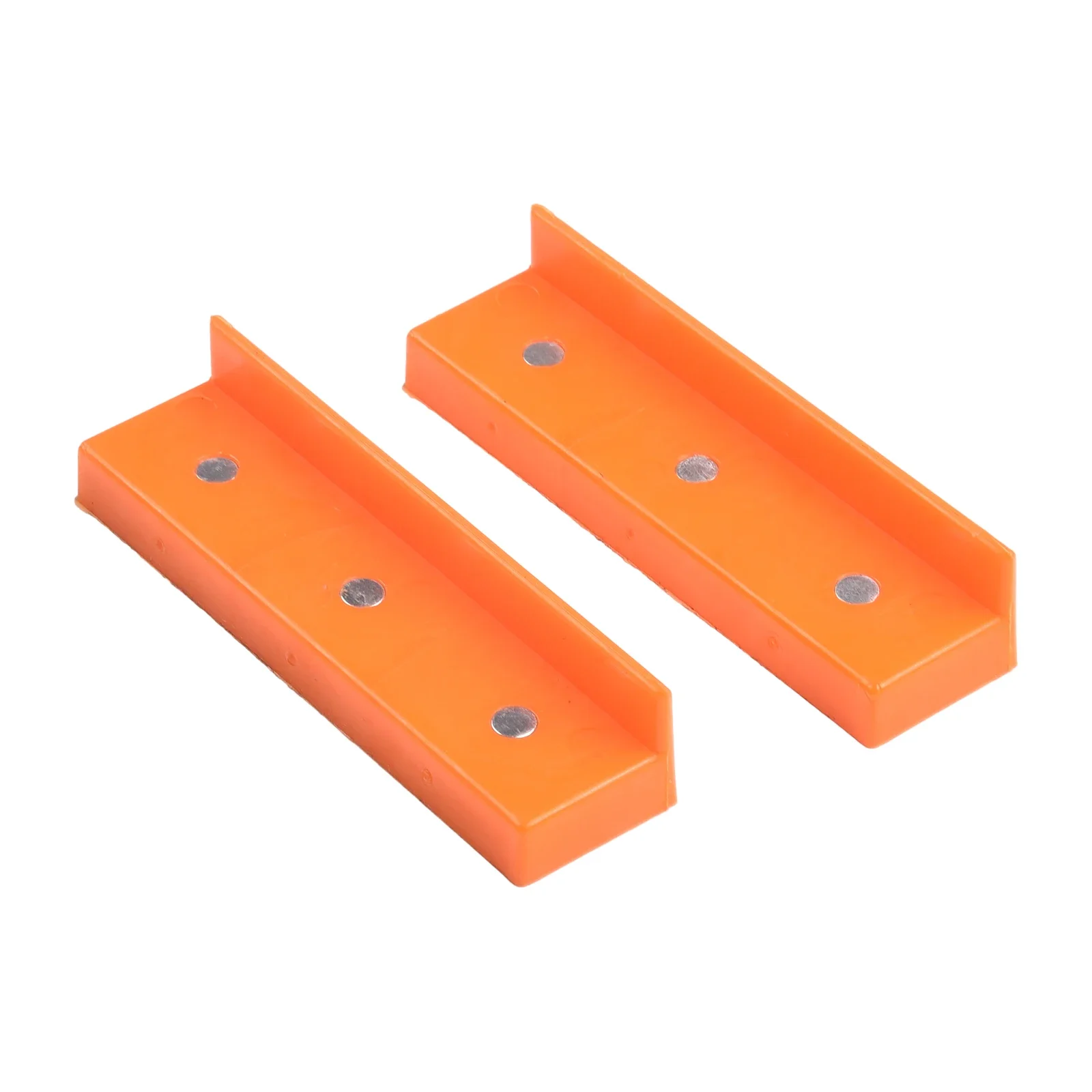 2pcs 4/5/6 Inch Magnetic Soft Pad Jaw Rubber For Metal Vise Bench Machine Tools