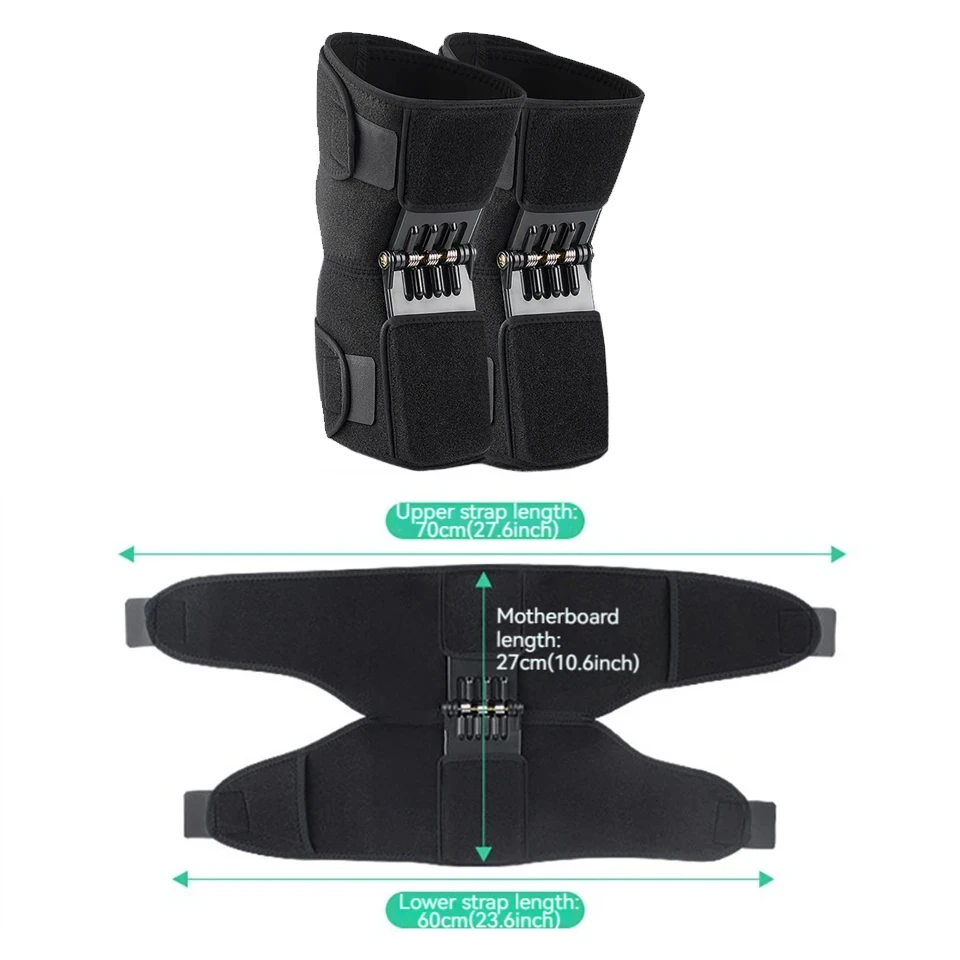 Knee Support Medical Power Lift Knee Weakly Brace Joint Support Spring Stabilizer Gym sports Heath Care Leg Stretcher 1Pcs knee support knee brace knee wraps knee support sleeve