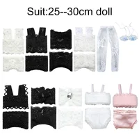Ensemble de sous-vêtements en dentelle douce pour poupées Blythe 1/6 BJD, culotte de soutien-gorge et slip de 30cm, culotte de course, jouet pour enfants 5