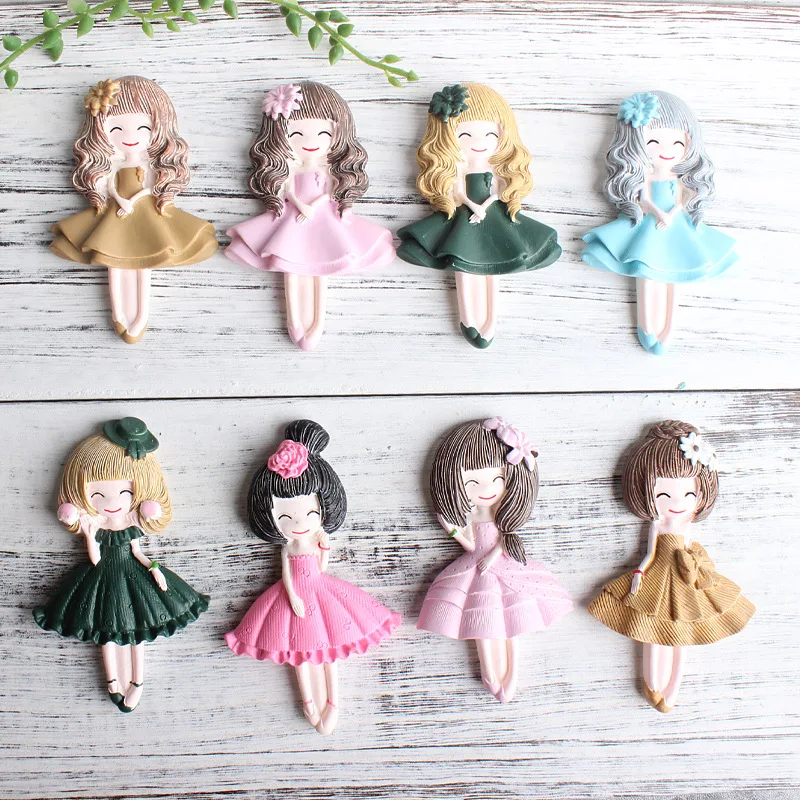 

3D Ballet Girl Shape Silicone Mold Kitchen DIY Cake Baking Decoration Dessert Fudge Chocolate Mould Clay Plaster Resin Tool