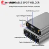 DIY Spot Welder Adjustable 30 Gears OLED Screen 5000mAh Lipo Include For Max 0.15mm Nickel Strip Portable Spot Welding DH-30 3