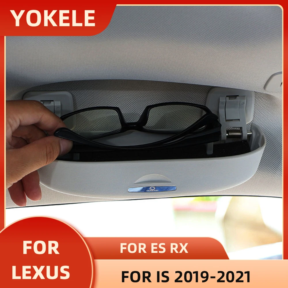 

Автомобильные очки, аксессуары для Lexus IS300 IS350 IS500 2019-2021 ES250 240 2018-2021 RX350 330 2016-2020, органайзер для солнцезащитных очков