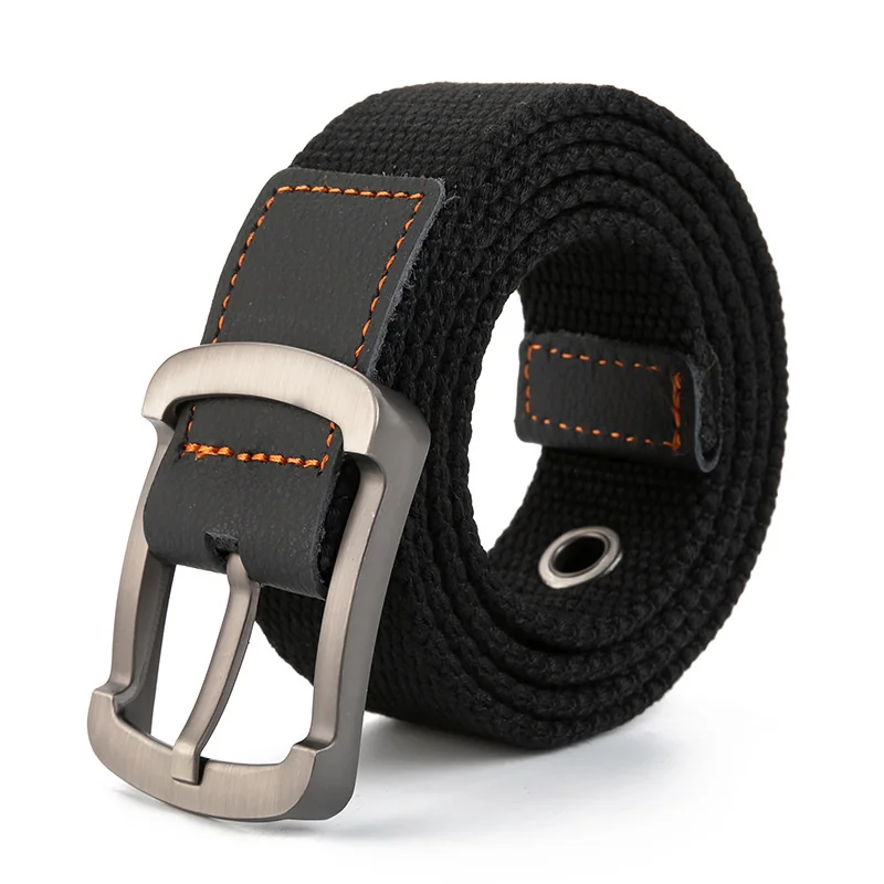 FRALU Canvas Belt Outdoor Tactical Belt Unisex High Quality Canvas Belts for Jeans Male Luxury Casual Straps Ceintures